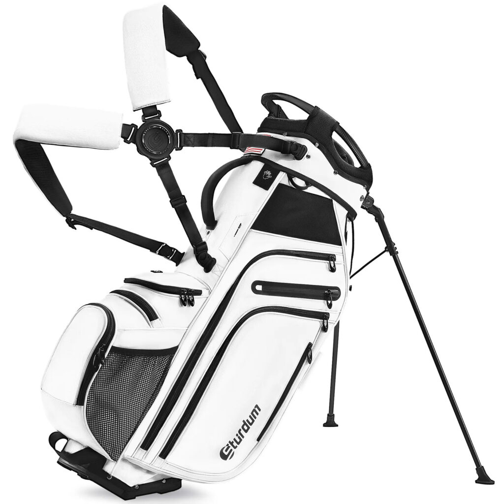 Sturdum 14-Way Golf Stand Bag 900D Oxford Reinforced Base