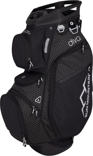 Sun Mountain Women's Diva 14-Way Cart Golf Bag