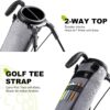 uniHimal Lightweight Golf Stand Carry Bag