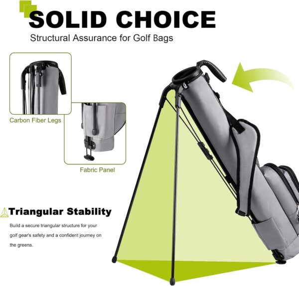 uniHimal Lightweight Golf Stand Carry Bag