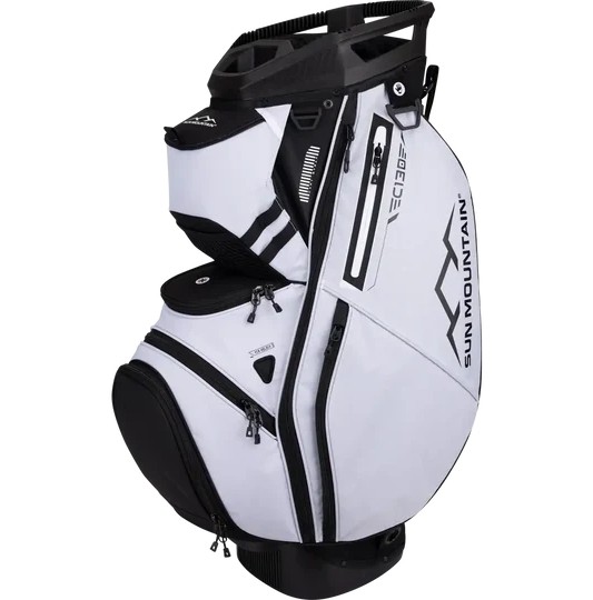 Sun Mountain C-130 Cart Golf Bag Black White
