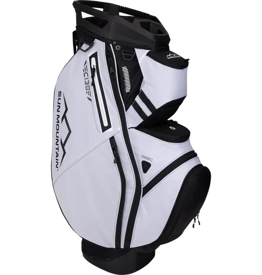 Sun Mountain C-130 Cart Golf Bag Black White