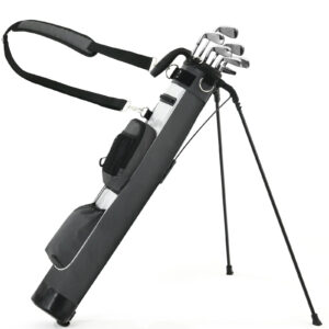 Sturdum Golf Stand Bag with 2-Way Dividers Gray